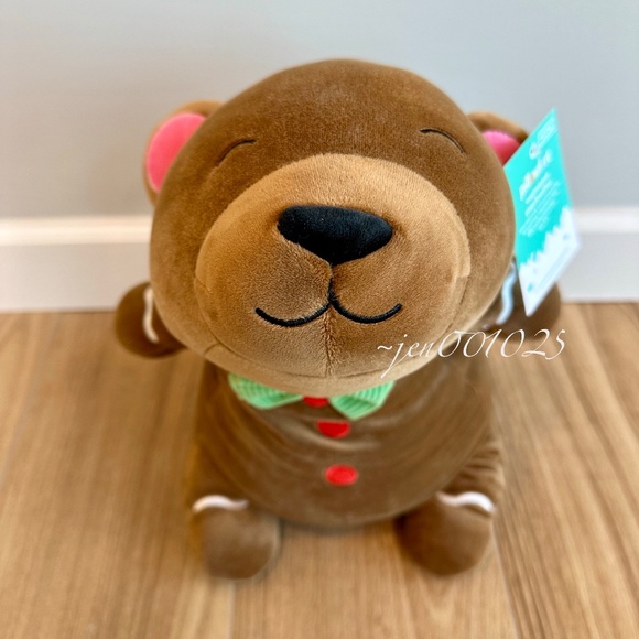 Gingerbread Bear Weighted Plush Throw Pillow - Pillowfort - Picture 10 of 11